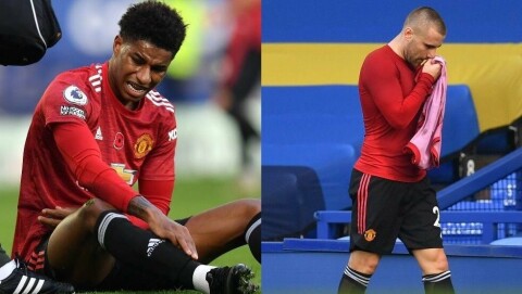 TROLIG TILBAKE MOT SPURS: Marcus Rashford og Luke Shaw. TROLIG TILBAKE MOT SPURS: Marcus Rashford og Luke Shaw.