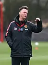 VAN GAAL: – Han er en god trener, sier Fergie.