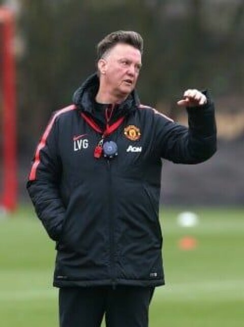 VAN GAAL: – Han er en god trener, sier Fergie.
