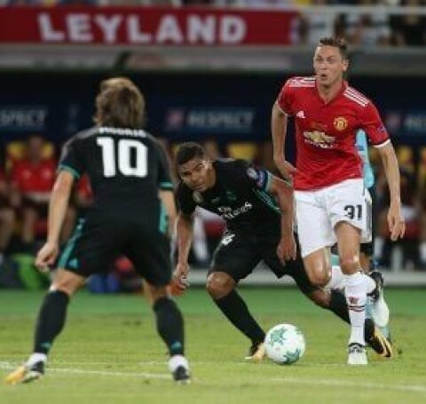 Var blant de beste mot Real Madrid: Nemanja Matic.