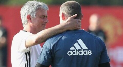 Jose Mourinho og Wayne Rooney