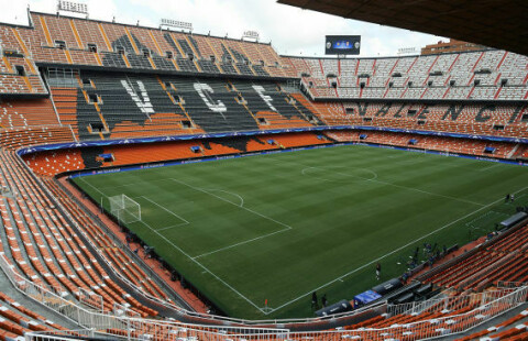 Valencia v Monaco - UEFA Champions League: Qualifying Round Play Off First Leg