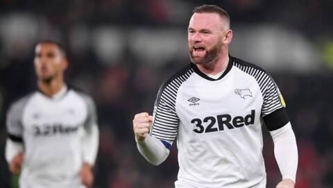 ROONEY: Wayne Rooney har hittil vært en suksess i Derby County.