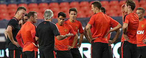 Manchester United Training In Denver